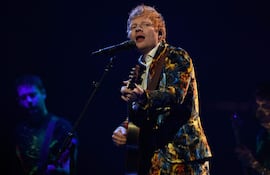 El cantante inglés Ed Sheeran.