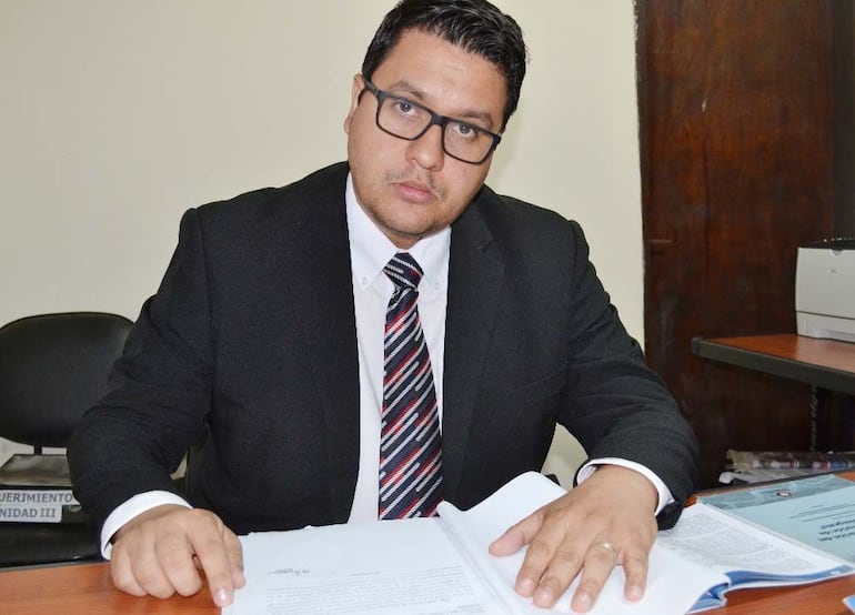 Fiscal Julio Paredes, encargado de la investigación.
