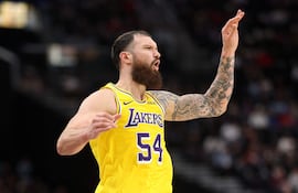 Sandro Mamukelashvili (27 años), una de las figuras de los Lakers.