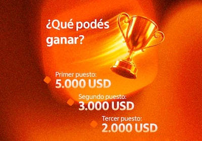 Los ganadores recibirán US$ 5.000, US$ 3.000 y US$ 2.000.