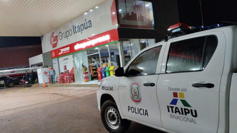 grupo armado intentó asaltar una estación de servicios en Mayor Otaño - Policiales