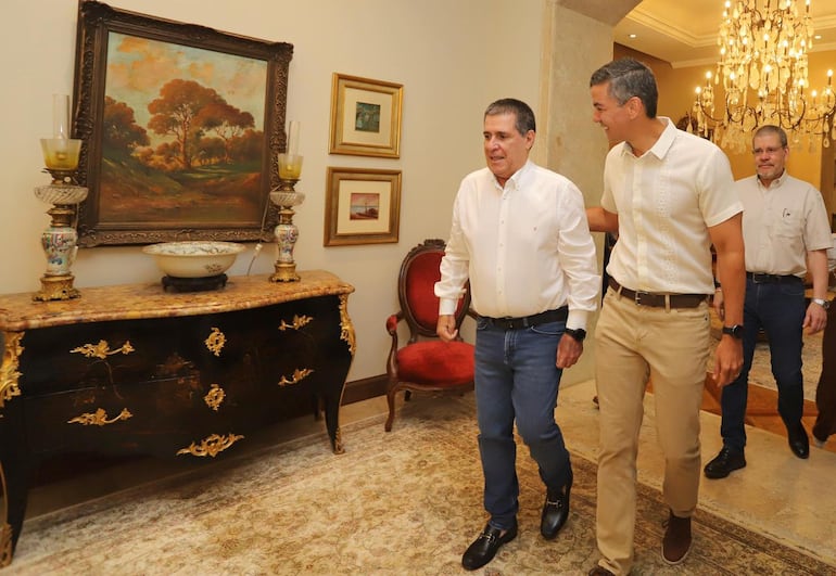 Horacio Cartes Santiago Peña Antonio Barrios