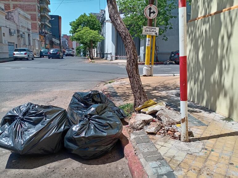 Carteles y cámaras contra los vertederos en México y Manuel Domínguez.