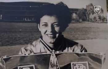 María Aparecida Cardoso Guimarães, una de las pioneras del básquet femenino brasileño.