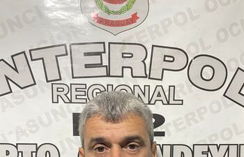 Silvio Junior Gonçalves Bueno, condenado a 73 años de cárcel en el Brasil, detenido ayer en Katuete