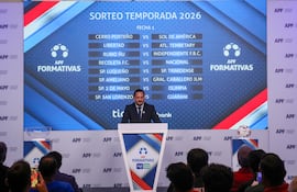 De esta manera, tras el sorteo del fixture del Torneo Anual 2026, realizado hoy en la APF, se conoció cómo será la primera fecha.