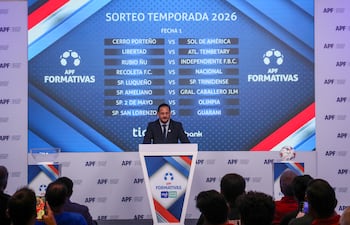 De esta manera, tras el sorteo del fixture del Torneo Anual 2026, realizado hoy en la APF, se conoció cómo será la primera fecha.
