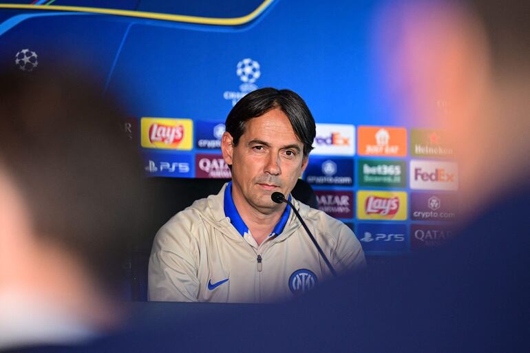 El italiano Simone Inzaghi, técnico del Inter de Milán.