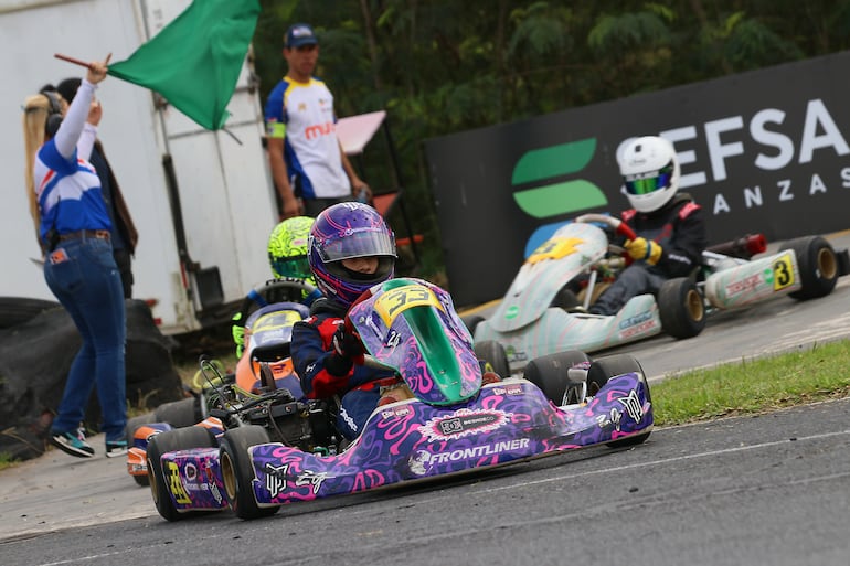 Max Pedrozo (#33) destacó ampliamente en la categoría Fórmula Mundial.
