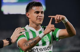 Nicolas Rodríguez (21 años), apartado por el Atlético Nacional de Medellín tras una denuncia en su contra por violación.