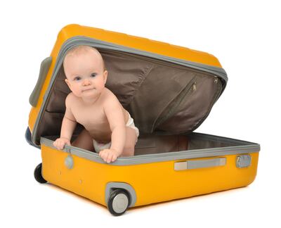 Viajar con bebés.