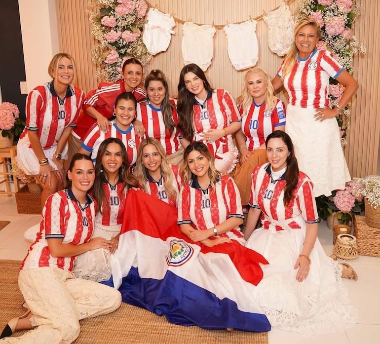 Nadia Ferreira y su baby shower al más puro estilo paraguayo en Miami - Gente