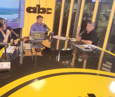 El ministro de Educación, Luis Ramírez, en el programa Contacto Ciudadano, esta mañana en ABC Cardinal.