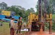 Perforan pozo para enfrentar la acuciante falta de agua en Acahay.