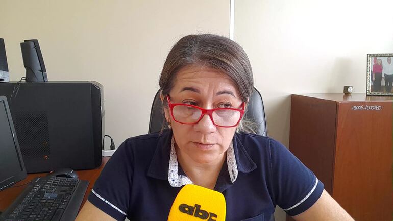 Abg. Carolina Medina, Defensora Pública de la Niñez en Pedro Juan Caballero.