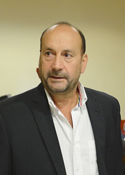 Óscar Rubén Salomón (ANR), presidente del Senado.