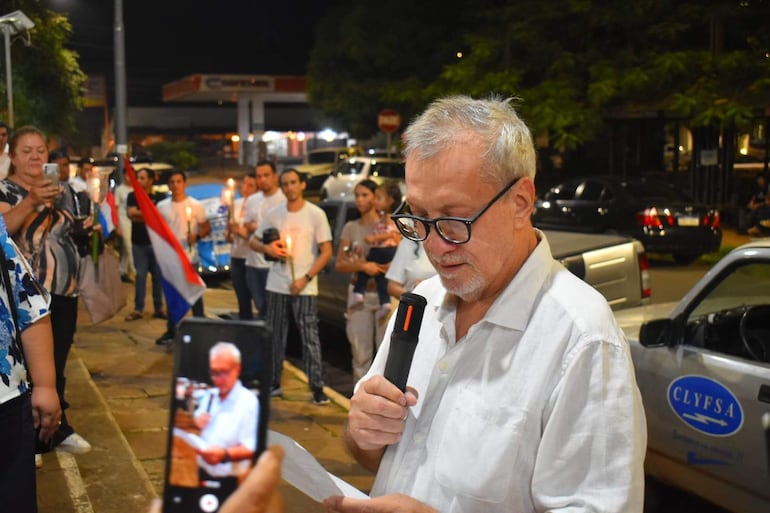 Luis María Ocampos, presidente de la Compañía de Luz y Fuerza S.A. (Clyfsa).