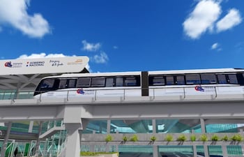 Proyecto del tren de cercanía de MOPC y Fepasa.