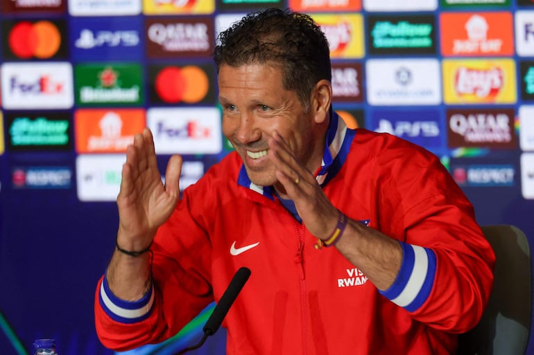 El argentino Diego Simeone(56 años), entrenador del Atlético de Madrid.