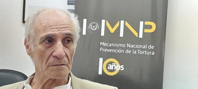 José Carlos Rodríguez, del Mecanismo Nacional de Prevención de la Tortura.