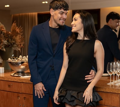 Gustavo Gómez y Jazmín Torres celebraron sus Bodas de Acero.