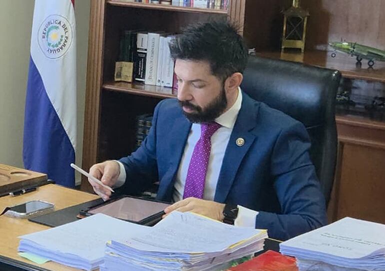 Osmar Legal, juez de Garantías Especializado en Crimen Organizado del Segundo Turno.