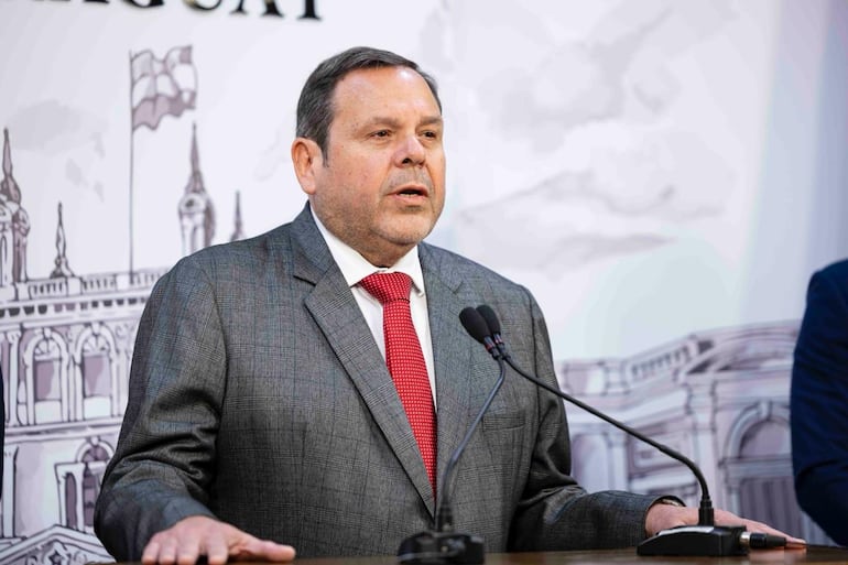 Nelson Mendoza, presidente de la Dinac.