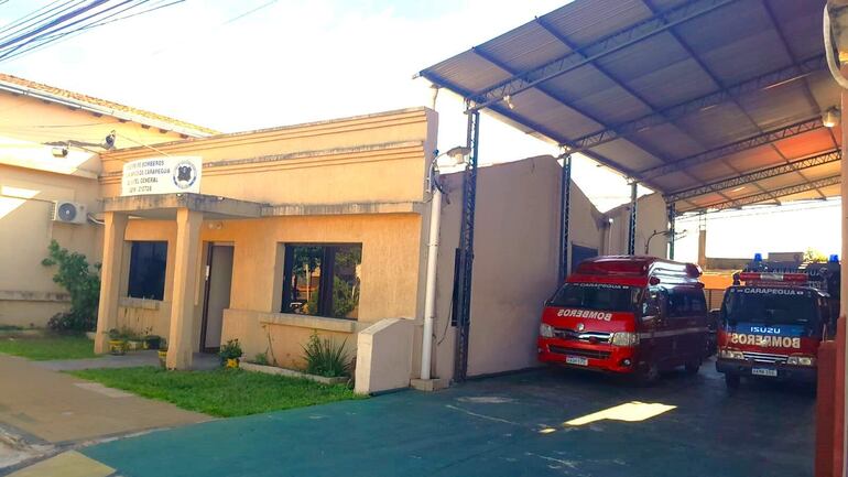 El fondo recibido será invertido en la instalación de un portón en el acceso al tinglado de los bomberos.