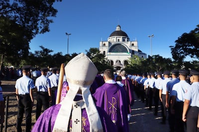 Festividades Caacupe 2025
7º dia del novenario
Misa de las 07:00hs. - Presidio Cardenal Adalberto Martinez, Arzobispo de la Arquidiocesis de Asuncion
#Caacupe2025 #ComunicacionBasilica #Jubileo2025 #TupãsyCaacupe. Interior 04 de diciembre de 2025