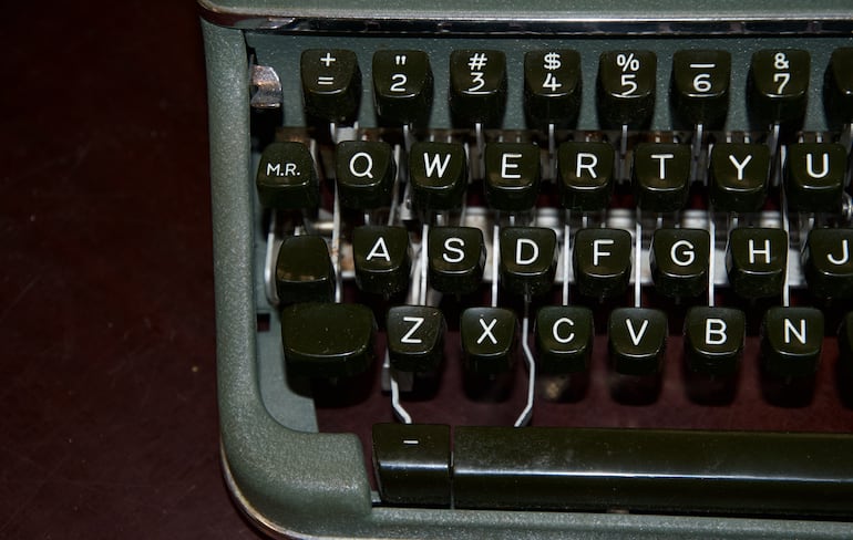 Teclado QWERTY.