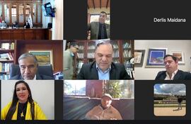 La sesión del JEM fue mixta. En su mayoría, los miembros participaron en forma virtual.