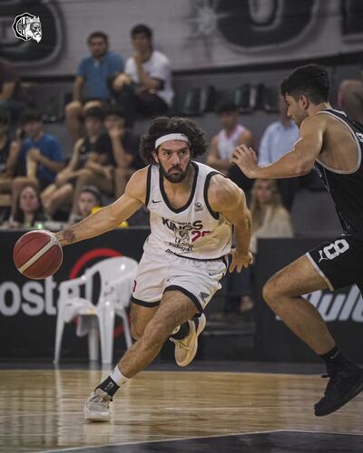 El King Jorge Sequera en el juego que le ganaron a Libertad.
BALONCESTO: Olimpia vs. Libertad - Clausura 2023 21-10-2023