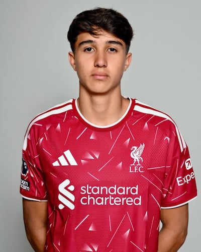 Samuel Martínez, la "joya" colombiana contratada por el Liverpool de Inglaterra.
