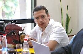 Senador cartista Juan Carlos "Nano" Galaverna.