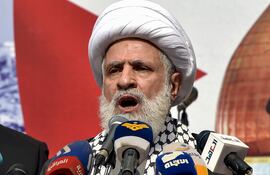 Naim Qassem, líder de Hizbulá.