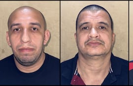 Bernardino Medina Meza, alias Laíno; Víctor Alfredo Chaparro Duarte, alias Chaparrito; Cristhian Javier Gómez Martínez, alias Negro, y Marcio Antonio Aguinagalde González, alias Marcio’i, capturados en Brasil y extraditados a Paraguay.