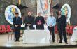 El anuncio del nuevo obispo de la Diócesis de Ciudad del Este se dio en una conferencia de prensa en la Catedral San Blas.