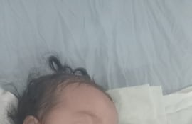 La bebé que necesita hacerse un costoso estudio médico. (gentileza).