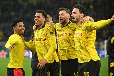 El Dortmund jugará los cuartos de la Liga de Campeones