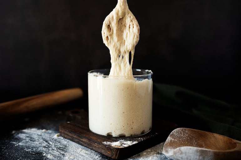 Masa madre.