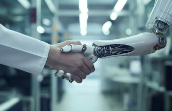 Concepto sobre innovación tecnológica, progreso de aprendizaje automático y asociación con la futura Inteligencia General Artificial.