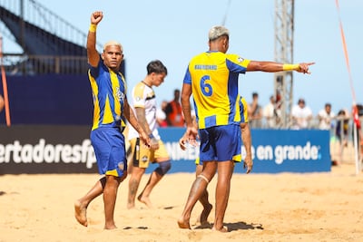 El Sportivo Luqueño se quedó con el tercer puesto de la Copa Libertadores de fútbol playa.