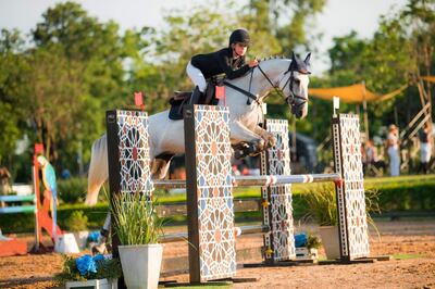 Joaquina Campuzano Prantte, del Club Hípico Paraguayo, saltará en 1.20 metro en la cuarta fecha.