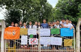 Toma del Colegio Nacional de Yatytay.