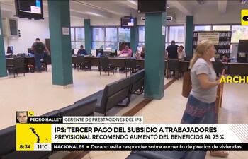 IPS: Analizarán pago del 50% del tercer subsidio
