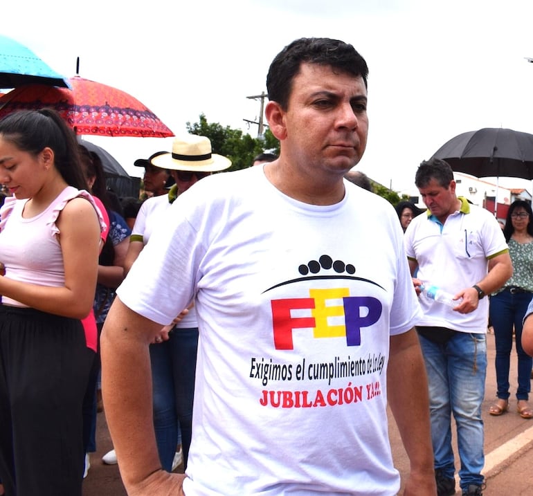 El presidente de la ACE, Juan Carlos Cáceres.