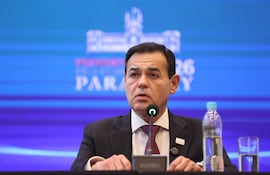 Rubén Ramírez Lezcano, canciller nacional.