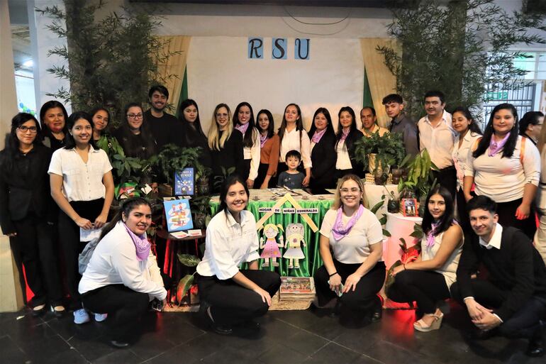 Estudiantes de UNIBE demostraron su gran espíritu de Responsabilidad Social Universitaria.
