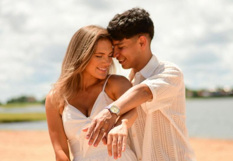 Santiago y Gabrielle.