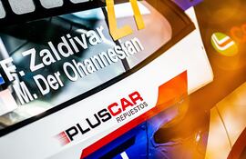 La dupla Zaldívar-Der Ohannesian continúan en competencia a bordo del Škoda Fabia RS Rally2.